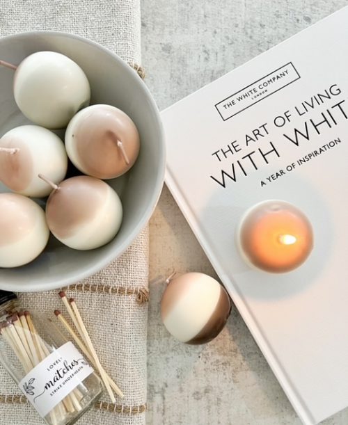 Tonal sphere ball candle - Image 2