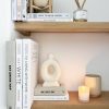 Cream Nordic oval vase - Image 2