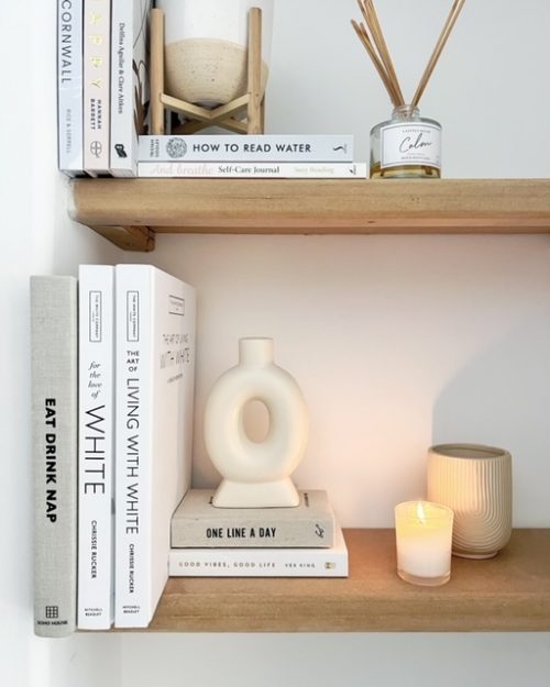Cream Nordic oval vase - Image 2