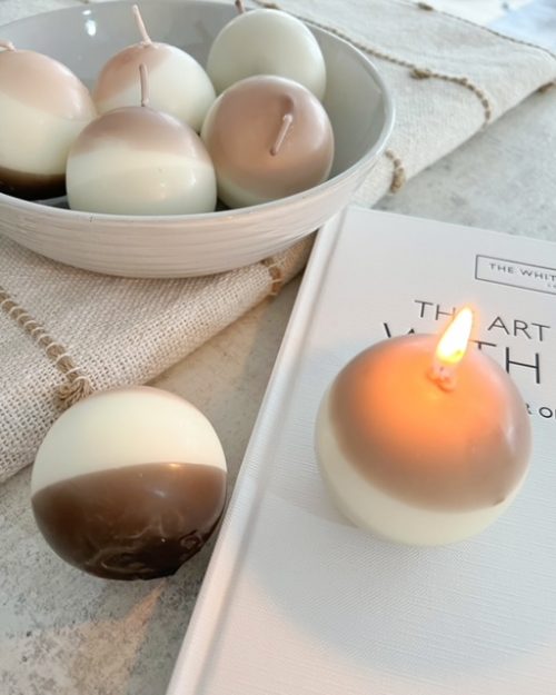 Tonal sphere ball candle - Image 3