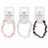 Semi precious crystal bracelets - Rose Quartz/Amethyst/Crystal Quartz - Image 2