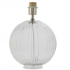 Stunning large ribbed glass lamp - 2 shade options - Image 2