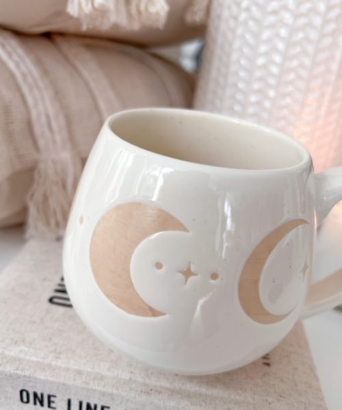 Moon phase large ceramic mug - Image 3