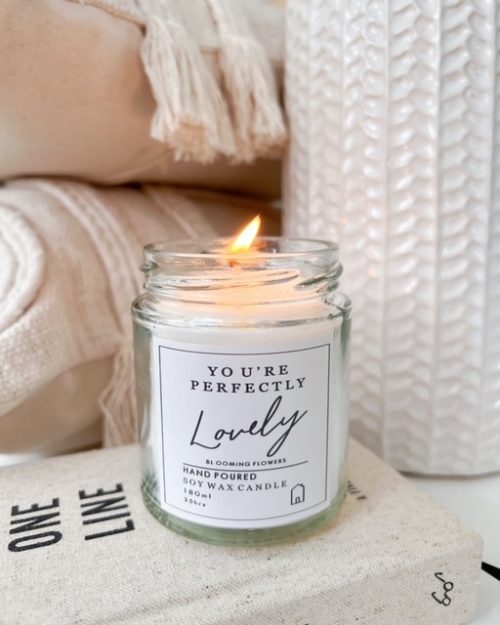 You're Perfectly Lovely soy wax candle