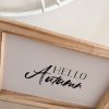 Hello Autumn wooden plaque - Image 3