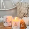 Warm vanilla boxed pumpkin candle - Image 3