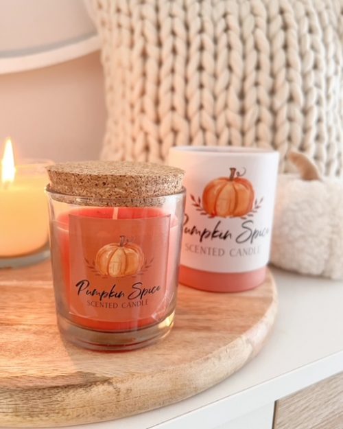 Pumpkin spice boxed candle - Image 3