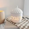 Decorative acorn 'Cosy' tealight holder