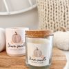 Warm vanilla boxed pumpkin candle - Image 2