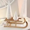 Decorative wooden sleigh
