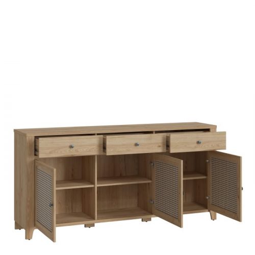 Cestino three door sideboard - Image 2
