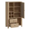 Cestino display cabinet -1 door with 2 drawers - Image 2