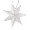 Set of 5 hanging Nordic paper stars - Image 2