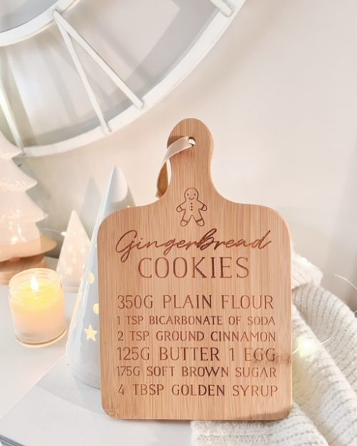 Wooden 'gingerbread' board - Image 3