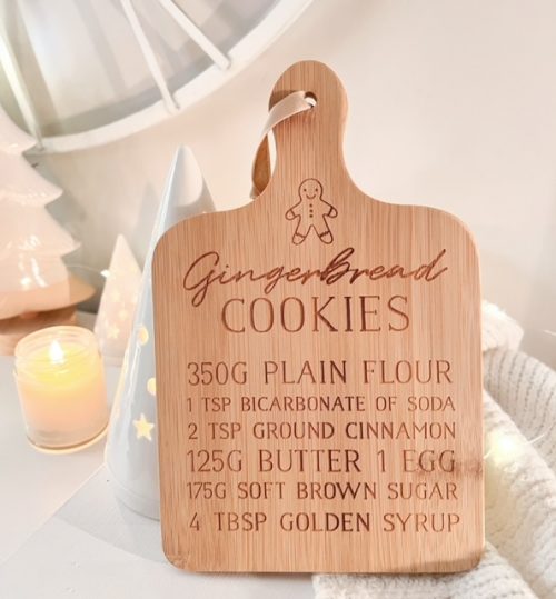 Wooden 'gingerbread' board