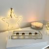 Luxury glass and gold candle holder - Image 3