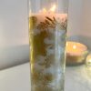 Festive Vanilla Spice glass tube candle - Image 2