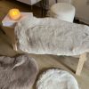 Faux fur luxury sheep skin style rug - 3 colour tones available - Image 3