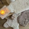 Faux fur luxury sheep skin style rug - 3 colour tones available - Image 7