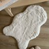 Faux fur luxury sheep skin style rug - 3 colour tones available - Image 8