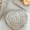 Small mango wood heart dish/tray - Image 3