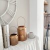 Matt gold Moroccan style lantern - 2 sizes - Image 2