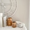 Matt gold Moroccan style lantern - 2 sizes - Image 3