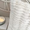 Luxury faux fur 'ripple' cushion - Image 2