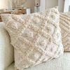 Oversized tufted spot cushion