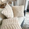 Oversized zigzag stripe cushion - Image 4