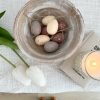 Set of 8 decorative hanging eggs - Image 2