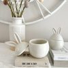 Small lidded ceramic bunny jar - Image 3