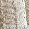 Oversized zigzag stripe cushion - Image 3