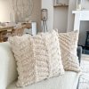 Oversized zigzag stripe cushion - Image 2