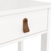 Loft tall bedside table - White - Image 2