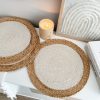 Jute natural placemat