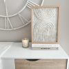 Wooden framed Scandi hand crafted wall art - Image 3