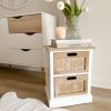 Small two drawer chest