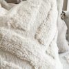 Off white Nordic tufted rainbow cushion - Image 2