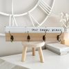 'Our happy place' wall hooks