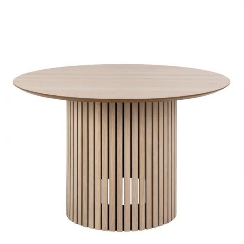 Linley Round Dining Table in White Oak - Image 2