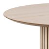 Linley Round Dining Table in White Oak - Image 3
