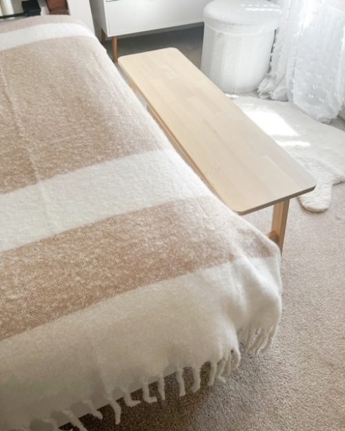 Super soft large two tone throw/blanket - Image 6