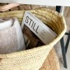 Large double handled hand woven basket - Image 3