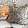 Circle dot print quality cushion