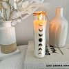 Tall moon phase 'ritual' candle