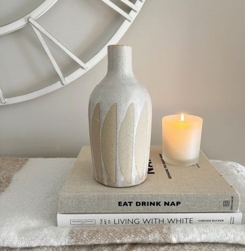 Ceramic Nordic tall decorative vase