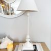 Classic tall slim white lamp - Image 2