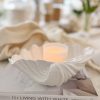 Beautiful large ceramic clam shell
