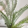 Large white wash potted faux fern - Image 4